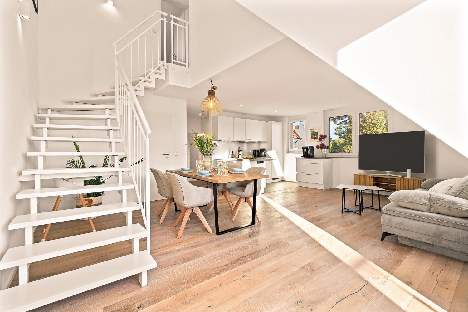 Seeliebe Maisonette In Direkter Seenaehe Фридрихсхафен Экстерьер фото
